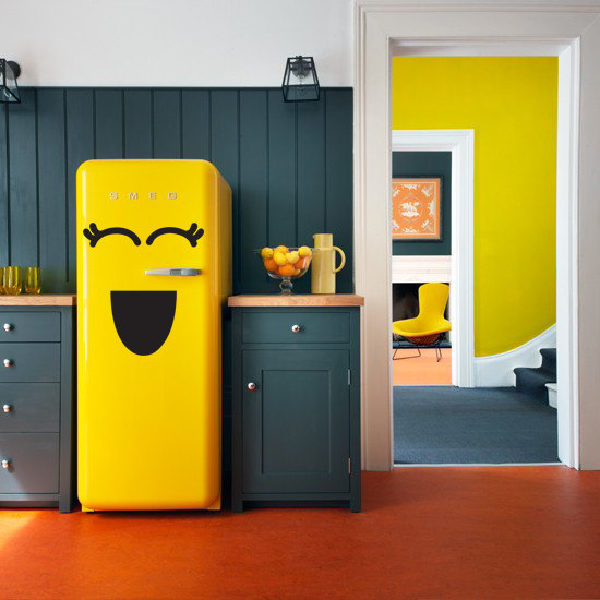 Buzdolabı Stickerları Renkli