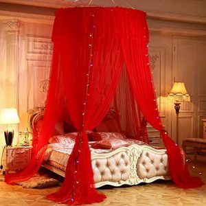Cibinlikli Yatak Odası Kırmızı