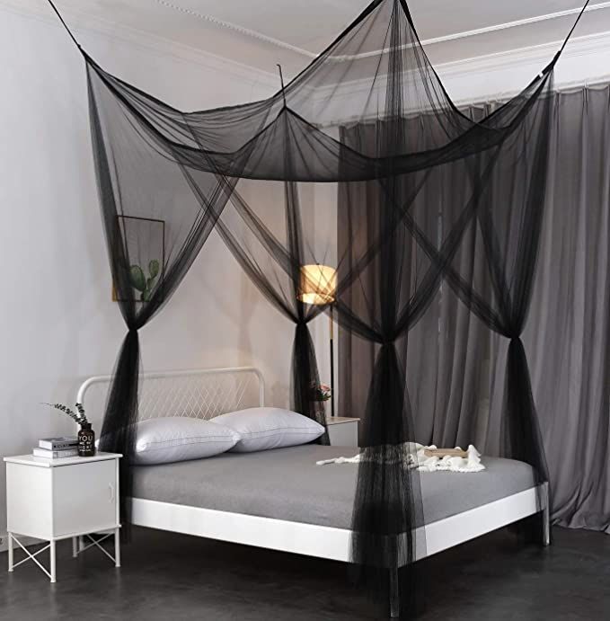 Cibinlikli Yatak Odası Siyah