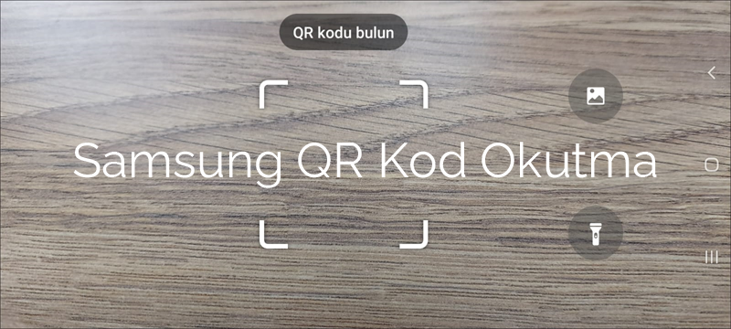 Samsung QR Code Scan