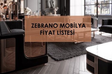 2022 zebrano mobilya fiyatları